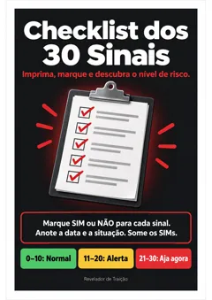 Capa — Checklist dos 30 Sinais
